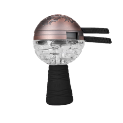 Amy Deluxe Μπολ Ναργιλέ με Διαχειριστή Θερμότητας Bronze